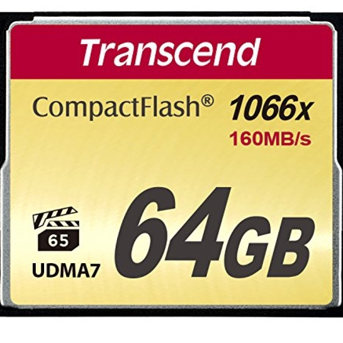 Transcend 64GB CF Card (1066x) на супер цена