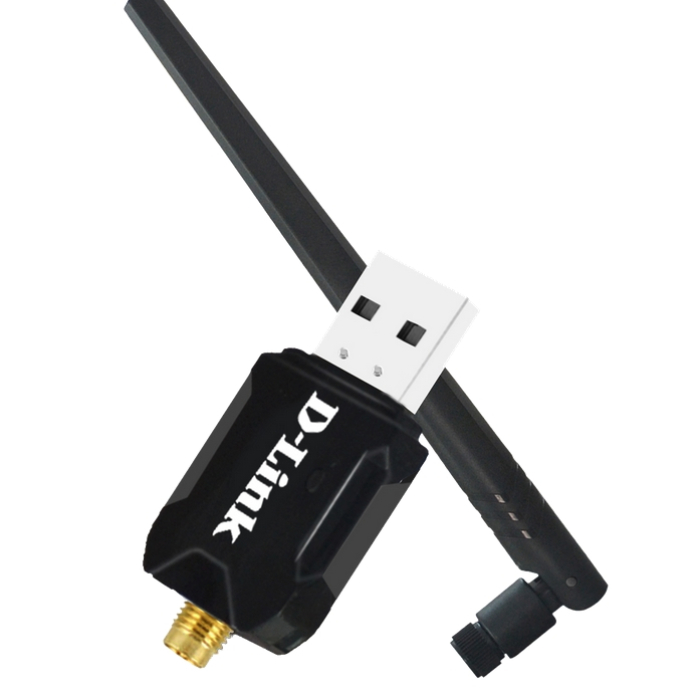 D-Link N300 High-Gain Wi-Fi USB Adapter (тъмнейл - 1)