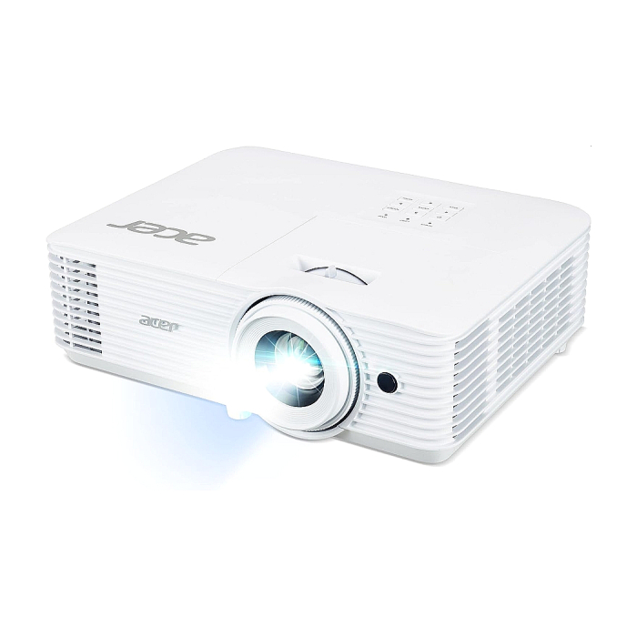 Acer Projector H6546Ki, DLP, 1080p (1920x1080), 5200 ANSI Lm, 10 000:1, 3D, 24/7 operation, Auto Keystone, DC power on, 2xHDMI, RS232, Audio in/out, WiFi (kit incl.), Bag, 1x3W, 2.95Kg, White + Acer T82-W01MW 82.5" (тъмнейл - 2)