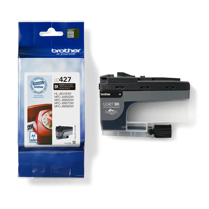 Brother LC-427BK Black Ink Cartridge (тъмнейл - 2)