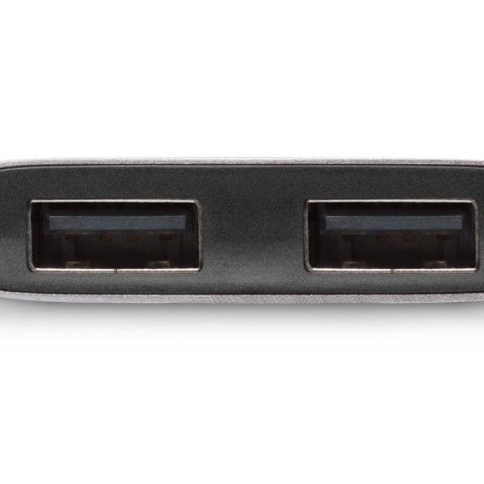 Moshi USB-C to Dual USB-A Adapter, Titanium Gray (тъмнейл - 1)