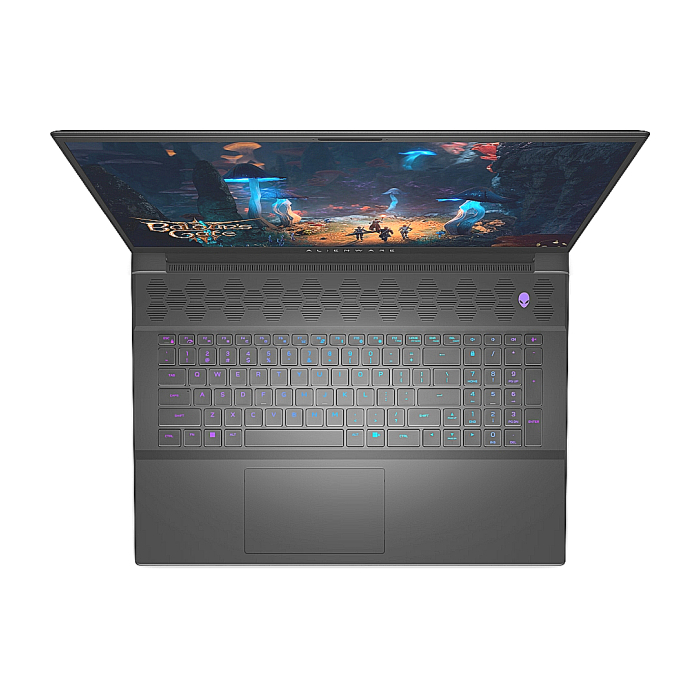 Dell Alienware m18 R2, Intel Core i7 14650HX (16-Core, 30MB L3 Cache, up to 5.2GHz), 18" QHD+ (2560x1600) 165Hz, 3ms, FHD IR Cam, 32GB,DDR5, 5600 MT/s, 1TB SSD, RTX 4060 8GB GDDR6, Wifi 7 Ready, BT, Win11 Pro, Dark Metallic+Dell Alienware AW920H (тъмнейл - 2)