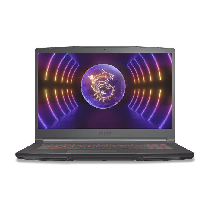 MSI Thin GF63 12VF, i7-12650H (10C/16T up to 4.70 GHz, 24 MB), 15.6" 1920x1080 AG, 144Hz, IPS-Level, RTX 4060 8GB GDDR6, 16GB DDR4 (8GBx2 3200MHz), 512GB NVMe PCIe SSD Gen4x4, 1x 2.5" FREE, Intel WiFi 6, BT5.2, 3 cell, 52.4Whr, Red Backlit KBD,