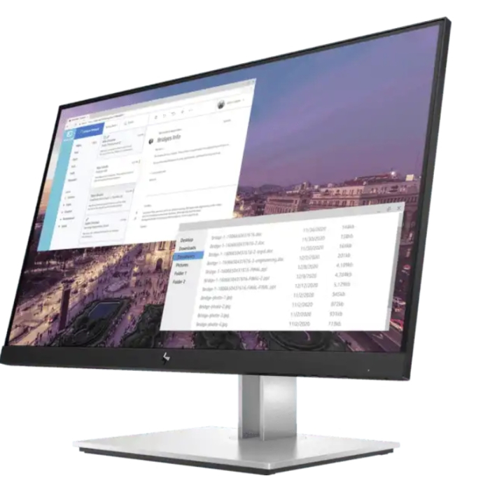 HP E23 G4, 23" IPS FHD Monitor (тъмнейл - 1)