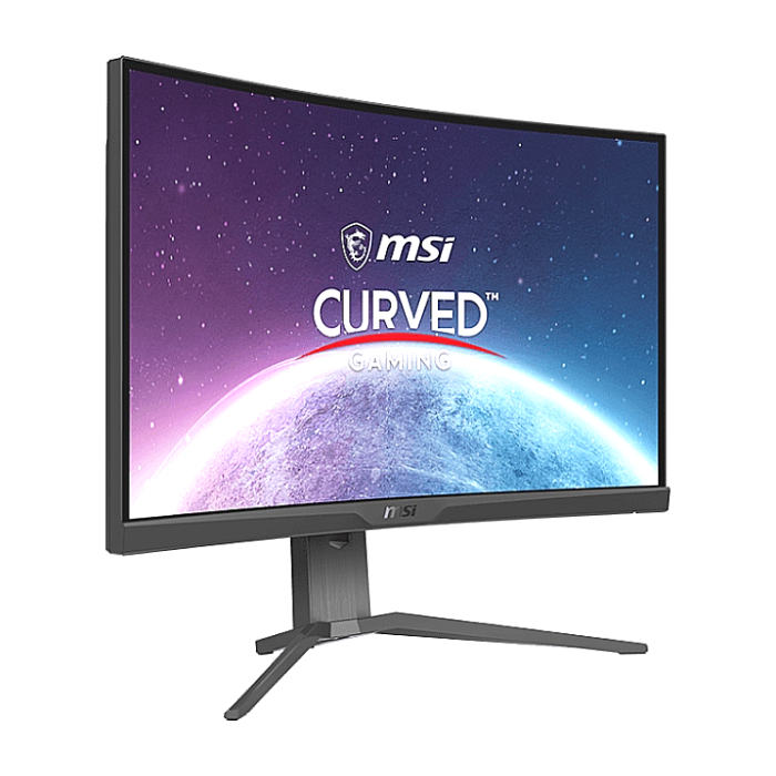 MSI MAG 325CQRXF, 31.5", Rapid VA, 240Hz, 1ms, WQHD 2560x1440, FreeSync Premium, HDR 400, ClearMR 7000, KVM, Mystic Light, Console mode, 400 nits, 4000:1, 100M;1, DP (1.4a), 2x HDMI (2.0), 1x Type-C (DP alt. PD 15W), USB HUB, Adj.Stand 100mm (тъмнейл - 3)