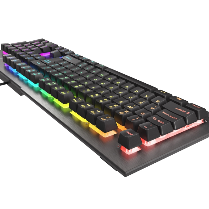 Genesis Gaming Keyboard Rhod 500 RGB Backlight US Layout (тъмнейл - 3)