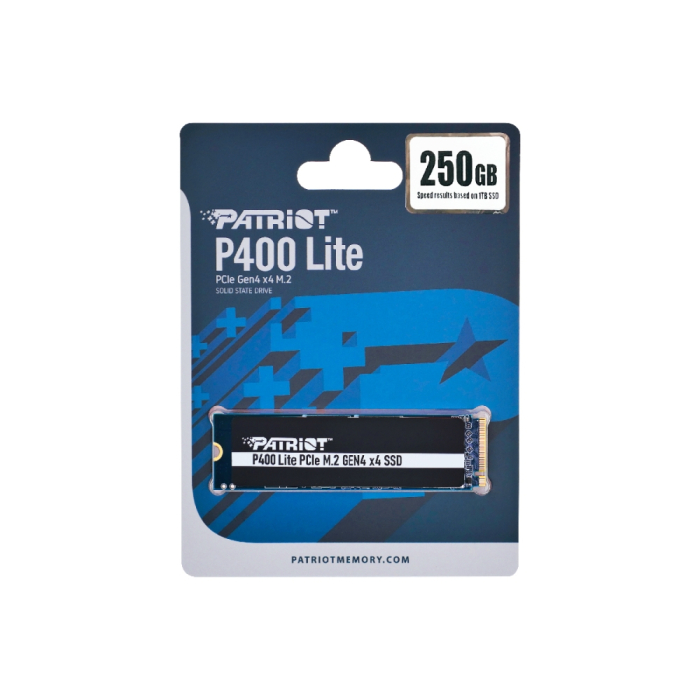 Patriot P400 LITE 250GB M.2 2280 PCIE Gen4 x4 (тъмнейл - 4)