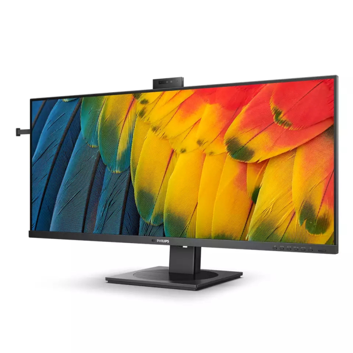 Philips 40B1U5601H, 40" IPS WLED, 3440x1440@100Hz, 4ms GtG, 300cd m/2, 1200:1, DCR 50M:1, FlickerFree, Low Blue Mode, 5Wx2, Tilt, Height Adjust, Swivel, HDMI, DP, USB hub, KVM, RJ45 (тъмнейл - 1)