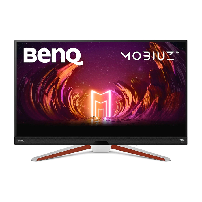 BenQ MOBIUZ EX3210U 31.5" IPS, 1ms, 144Hz, 3840x2160 4K, 1000:1, HDRi, B.I.+,LBL, Black eQualizer , 300 cd/m2, HDMI 2.1 x2, DP, USB 3.0Hub, treVolo 2Wx2+5W woofer, HAdj.100mm, Tilt -5 - 15, Swivel 15/15, White + Fury Gaming Chair Avenger M+ Black-Whi (тъмнейл - 3)