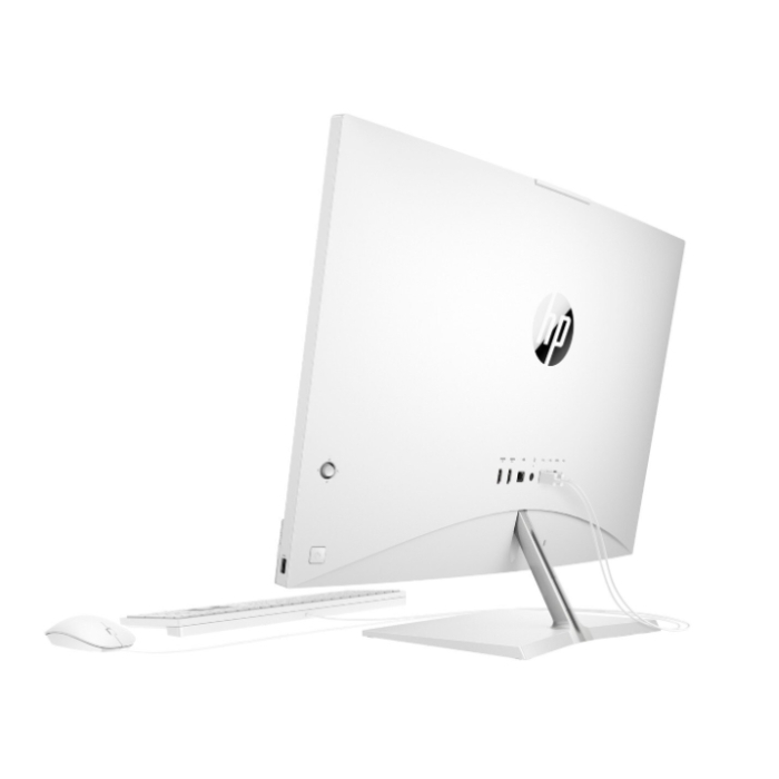 HP Pavilion All-in-One 27-ca2000nu Snowflake White, Core i7-13700T(up to 4.9GHz/30MB/16C), 27" FHD BV IPS Touch + 5MP Camera, 16GB 3200Mhz 2DIMM, 1TB PCIe SSD, WiFi ac 2x2 +BT 5, HP Keyboard & HP Mouse, Free DOS. 2Y Warranty (тъмнейл - 2)