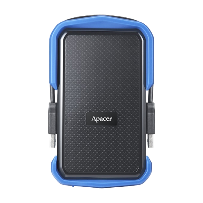 Apacer AC631, 2TB 2.5" SATA HDD USB 3.2 Military-Grade Shockproof Portable Hard Drive