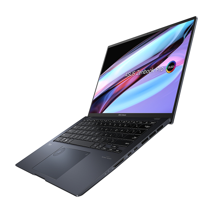 Asus Zenbook Pro OLED UX6404VV-OLED-P941X, INTEL I9-13900H, OLED 14.5" WQXGA+ (2880 x 1800) 16:10, 32GB LPDDR5(16ON BD),1TB SSD, RTX 4060 8GB GDDR6,DIALPAD,Windows 11 Pro, Bag, Tech Black (тъмнейл - 4)