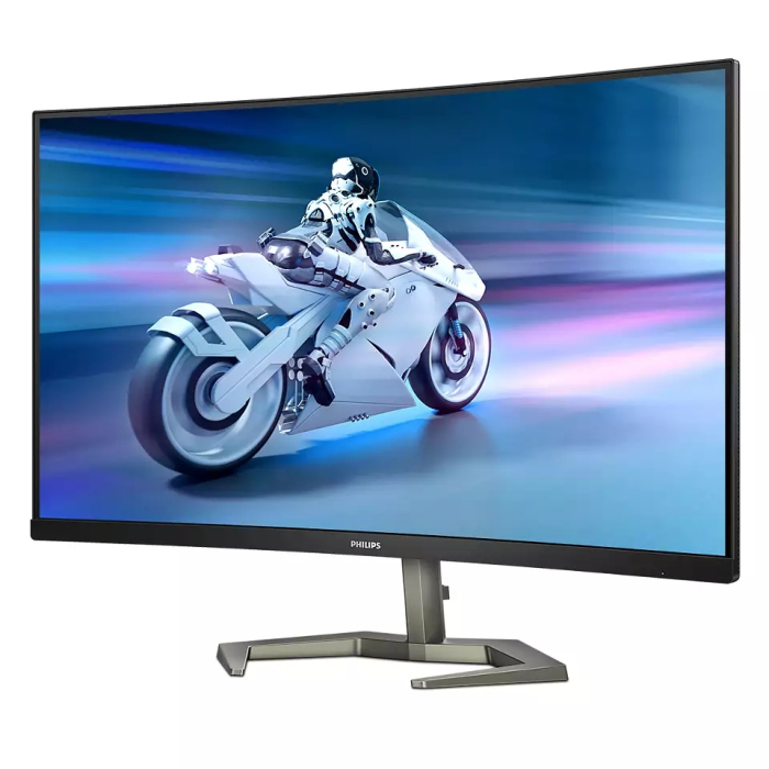 Philips 32M1C5200W, 31.5", Curved 1500R, VA, WLED, 1920x1080@240Hz, 1ms GtG, 0.5ms MPRT, 300cd m/2, 3000:1, Mega Infinity DCR, Adaptive Sync, FlickerFree, Low Blue Mode, Tilt, Height Adjust, Swivel, 2xHDMI, DP (тъмнейл - 1)