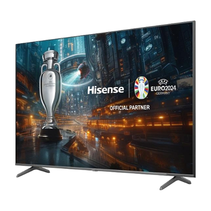 Hisense 75" E7NQ Pro, 4K Ultra HD 3840x2160, QLED, Quantum Dot, 144Hz, HDR 10+ adaptive, HLG, Dolby Vision, DTS Virtual X, Smart TV, WiFi 5GHz, WiFi Direct,Light Sensor, BT, Anyview Cast, 3xHDMI, 2xUSB, LAN, CI+, DVB-T2/C/S2, Black (тъмнейл - 2)