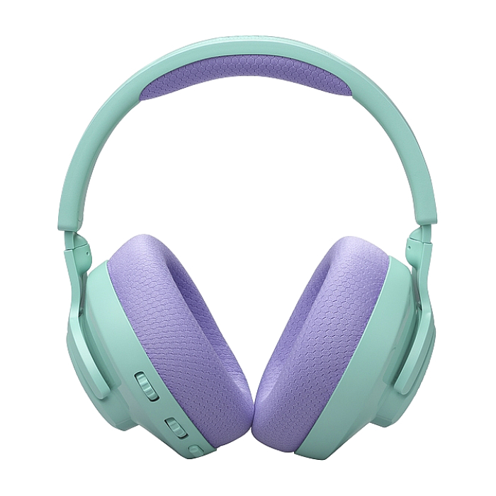 JBL QUANTUM 360 CYN Wireless over-ear gaming headset with surround sound and detachable mic