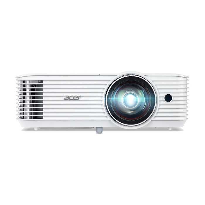 Acer Projector S1386WHn, DLP, Short Throw, WXGA (1280x800), 3600 ANSI Lumens, 20000:1, 3D, HDMI, VGA, LAN, RCA, Audio in, Audio out, VGA out, DC Out (5V/1A, USB-A), Speaker 16W, Bluelight Shield, 3.1kg, White на супер цена