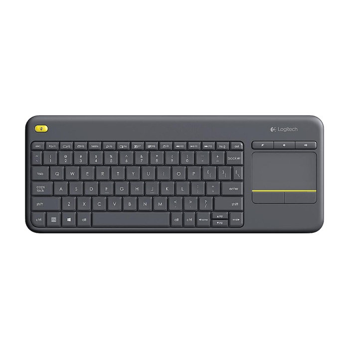 Logitech Wireless Touch Keyboard K400 Plus Black на супер цена