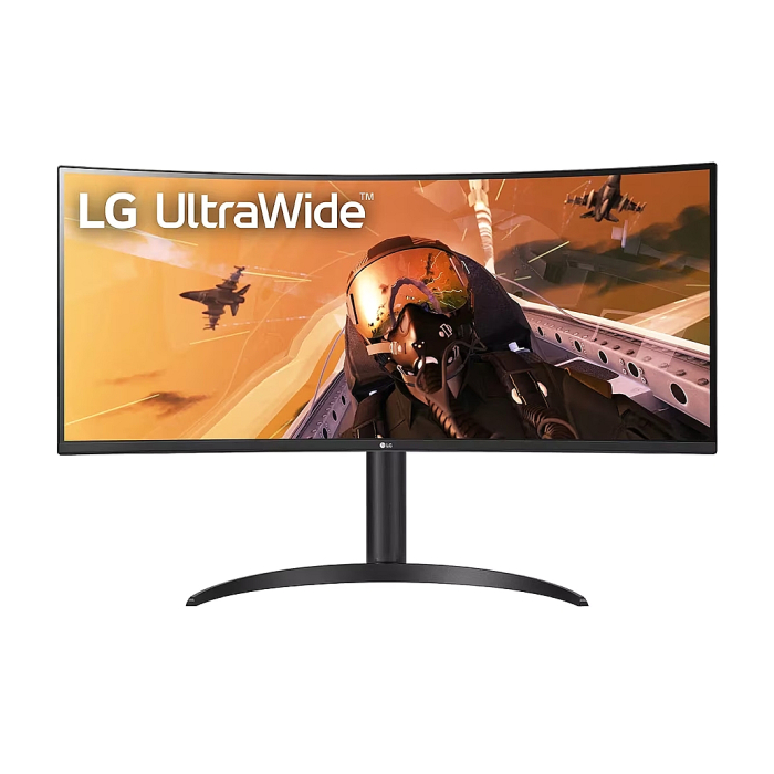 LG 34WP75CP-B, 34" 21:9 UltraWide Curved QHD (3440x1440) VA, HDR 10, 160Hz, AMD FreeSync, 1ms MBR, 300 cd/m2, 3000:1, sRGB 99%, USB, HDMI, USB type-C, DisplayPort, Speakers 7W x 2, Height Adjustable, Tilt, Black