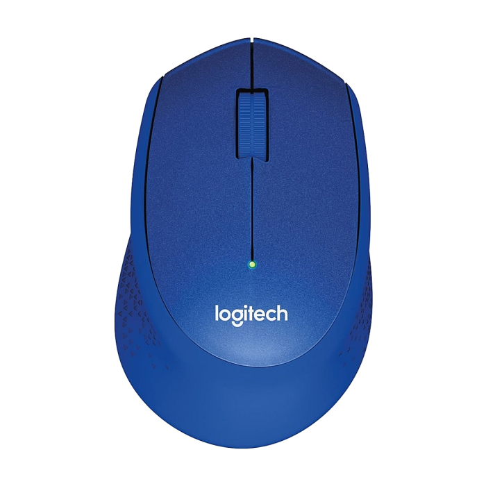 Logitech Wireless Mouse M330 Silent Plus, blue