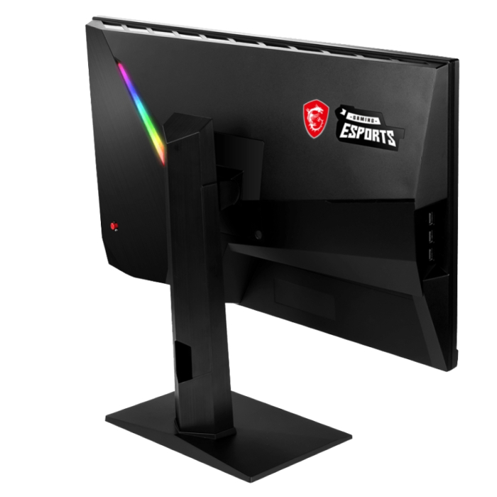 MSI Optix MAG251RX, 24.5", 1ms, 240Hz, IPS, FHD 1920x1080, AG, HDR 400, G-SYNC Compatible, FreeSync, Gaming OSD, 400 nits, 1000:1, DCR 100M:1, 2 x HDMI 2.0, DP 1.2a, 1x USB C (DP alt.), 1x Earphone, Tilt, Heigh Adj., VESA100, Frameless, 9S6-3BA37T-00 (тъмнейл - 2)