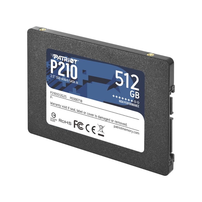 Patriot P210 512GB SATA3 2.5 (тъмнейл - 1)