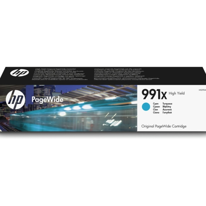 HP 991X High Yield Cyan Original PageWide Cartridge (M0J90AE) на супер цена