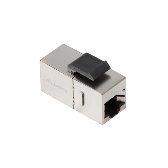 Lanberg feed-trru keystone connector RJ45->RJ45 FTP CAT.6 (тъмнейл - 1)