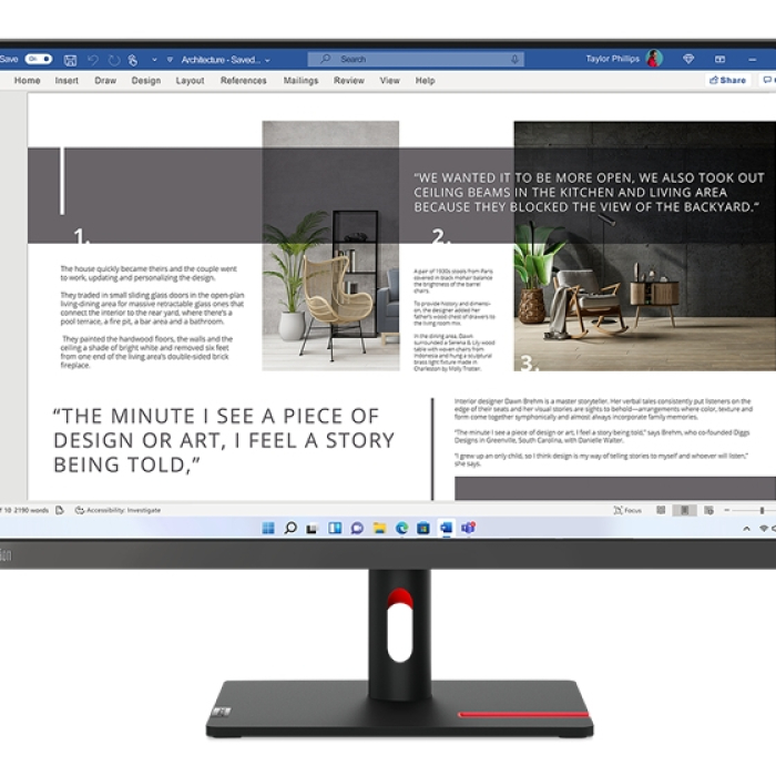 Lenovo ThinkVision S27i-30 27" FHD IPS, 16:9, 1920x1080, 6 ms, 1300:1, 100Hz, Tilt Stand, 2xHDMI, VGA на супер цена