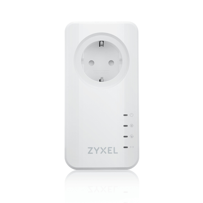 ZyXEL PLA6457, EU, TWIN, G.hn 2400 Mbps Pass-thru powerline (тъмнейл - 3)