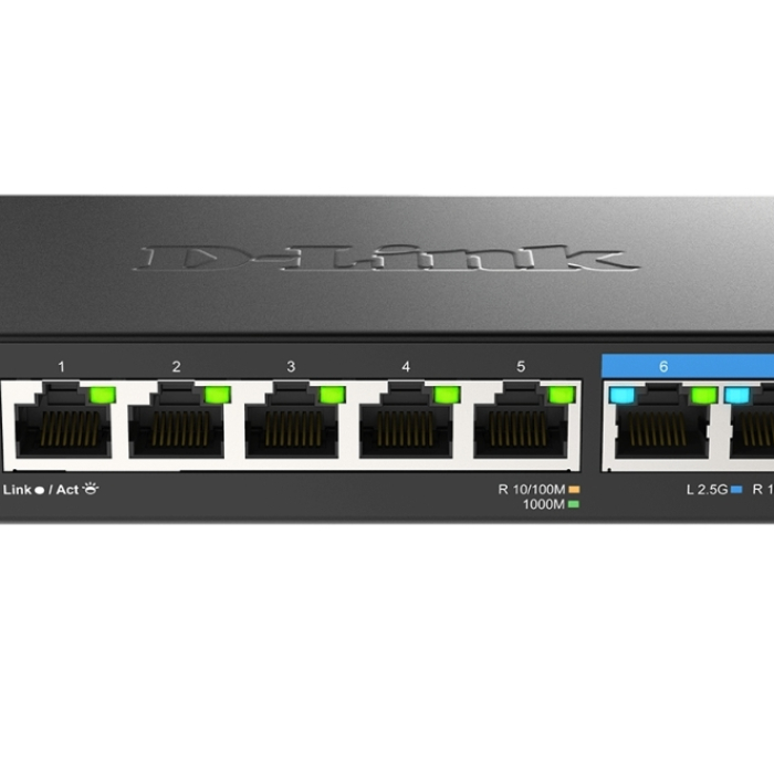 D-Link 7-Port Multi-Gigabit Unmanaged Switch