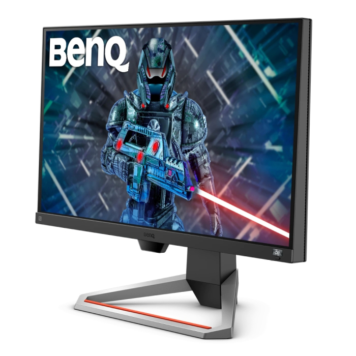 BenQ MOBIUZ EX2510S, 24.5", IPS, HDRi, 165Hz, 1ms, 1920x1080 FHD, FreeSync Premium,PS5/XboX Series X comp.99% sRGB, HDR10, B.I.+, Light Tuner, Black eQualizer, Color Vibrance, Quick OSD, treVolo Sp.2.5Wx2, 1000:1, 400 cd/m2, 2xHDMI, DP, Height Adj (тъмнейл - 1)