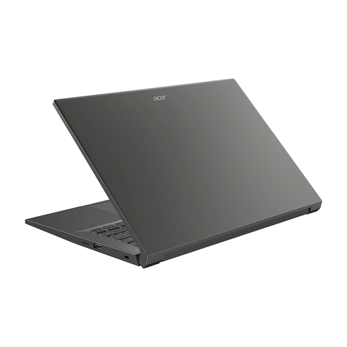 Acer Swift X, SFX14-71G-7591, Core i7-13700H (up to 5.0GHz, 24MB), 14.5" WQXGA (2560 x 1600) IPS, 120Hz, SlimBezel, 16GB LPDDR5, 1024GB PCIe SSD, GeForce RTX 3050 6G-GDDR6, Micro SD, WIFI 6E BT 5.0 INTEL Killer CNVi, Backlit KB, FPR, Win 11 PRO, Gray (тъмнейл - 4)