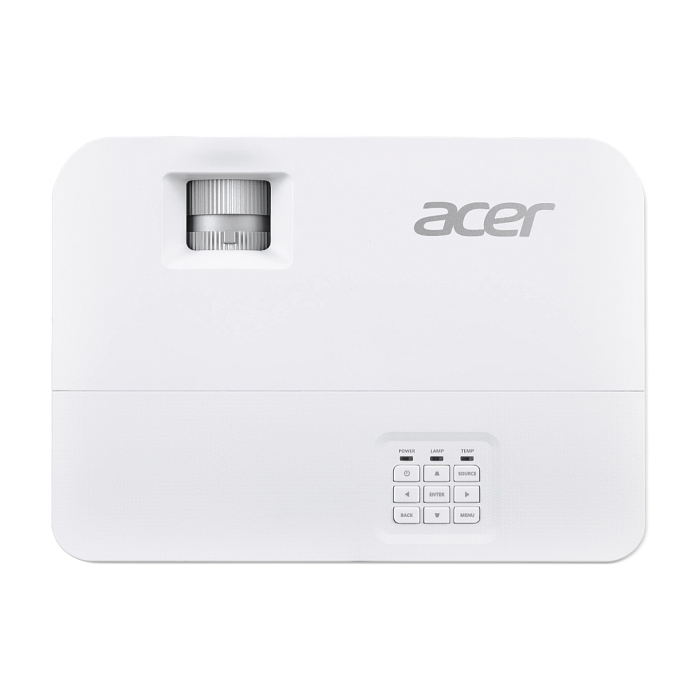 Acer Projector P1657Ki DLP, WUXGA(1920x1200), 4800 ANSI LUMENS, 10000:1, 2xHDMI 3D, Wireless dongle included, Audio in/out, USB type A (5V/1A), RS-232, Bluelight Shield, LumiSense, Built-in 10W Speaker, 2.9kg, White (тъмнейл - 3)