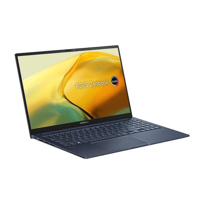 Asus Zenbook UM3504DA-MA211, AMD Ryzen 5 7535U, 15.6" OLED, (2880 x 1620), 16GB, 512GB SSD, No OS, Blue (тъмнейл - 2)