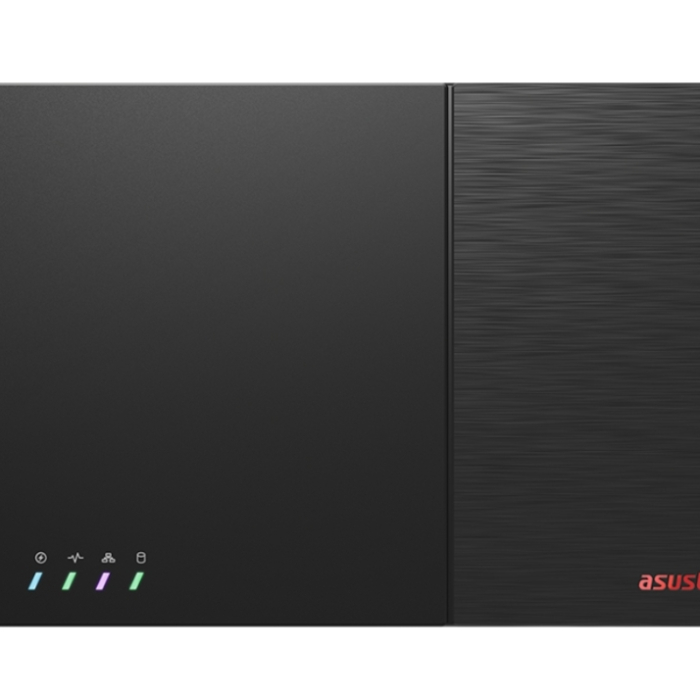 Asustor Flashstor 6 FS6706T, 6 Bay NAS, Quad-Core 2.0GHz, Dual 2.5GbE Ports, 4GB RAM DDR4, Six M.2 SSD Slots, (Diskless), HDMI 2.0b+ Infrared Receiver, Black (тъмнейл - 2)