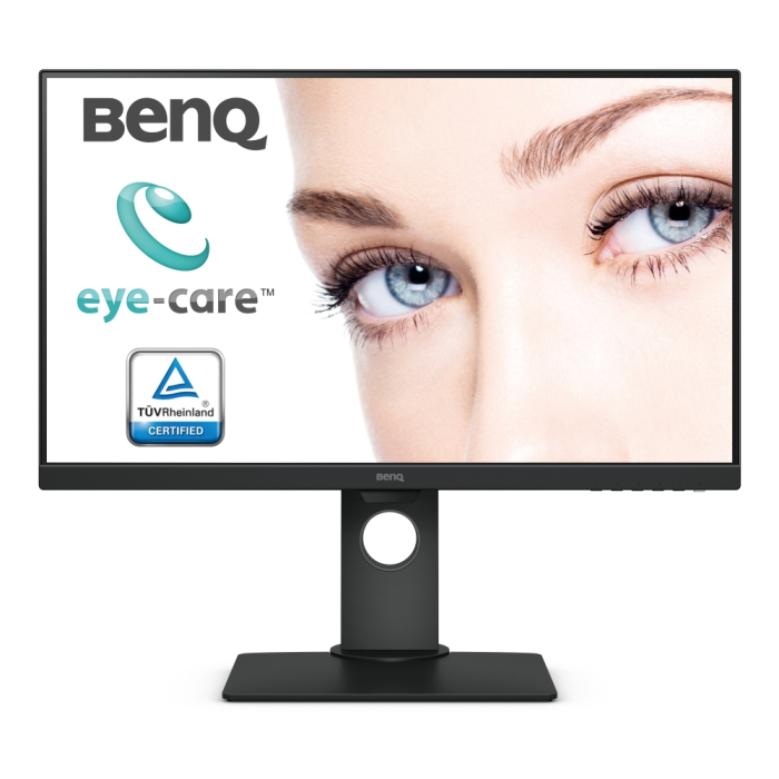 BenQ BL2780T, 27" IPS LED, 5ms, 1920x1080 FHD, Business Monitor, 72% NTSC, Eye Care, Flicker-free, B.I., LBL, 1000:1, DCR 20M:1, 8 bit, 250cd/m2, VGA, HDMI, DP, Speakers 2x2W, Ergonomic Design, Frameless, Height Adj., Pivot, Swivel, Tilt, Black на супер цена