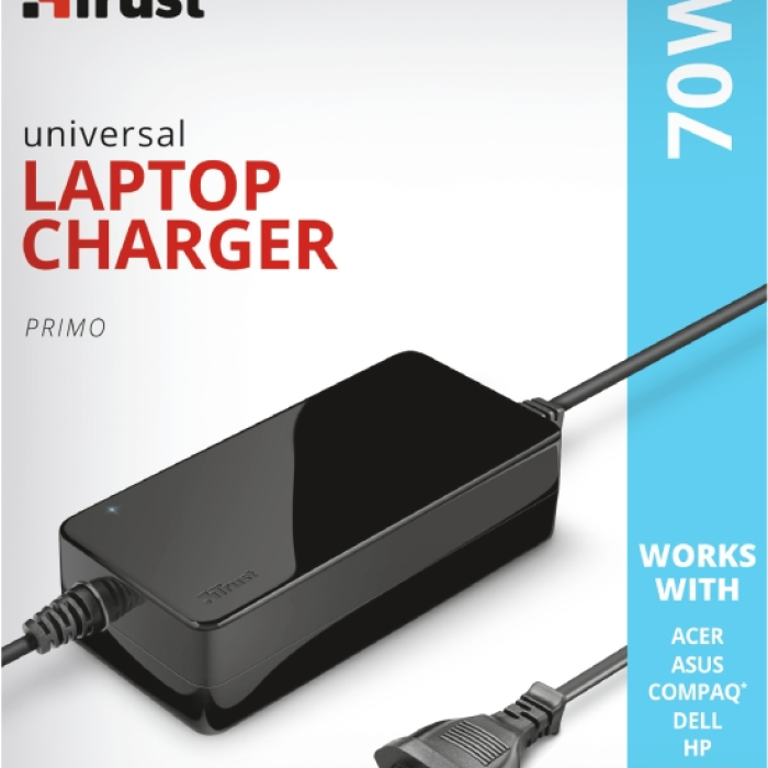 TRUST Primo Laptop Charger 19V-70W (тъмнейл - 3)