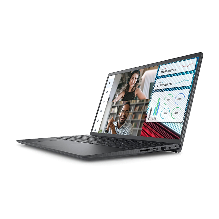 Dell Vostro 3520, Intel Core i3-1215U (10 MB Cache up to 4.40 GHz), 15.6" FHD (1920x1080) AG 120Hz WVA 250nits, 8GB, 1x8GB DDR4, 256GB PCIe M.2, UHD Graphics, HD Cam and Mic, 802.11ac, BG KB, Ubuntu, 3Y PS (тъмнейл - 2)