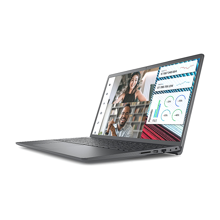 Dell Vostro 3520, Intel Core i3-1215U (10 MB Cache up to 4.40 GHz), 15.6" FHD (1920x1080) AG 120Hz WVA 250nits, 8GB, 1x8GB DDR4, 512GB PCIe M.2, UHD Graphics, HD Cam and Mic, 802.11ac, BG KB, Ubunto, 3Y PS + Dell Pro Wireless Mouse - MS5120W - Black (тъмнейл - 2)