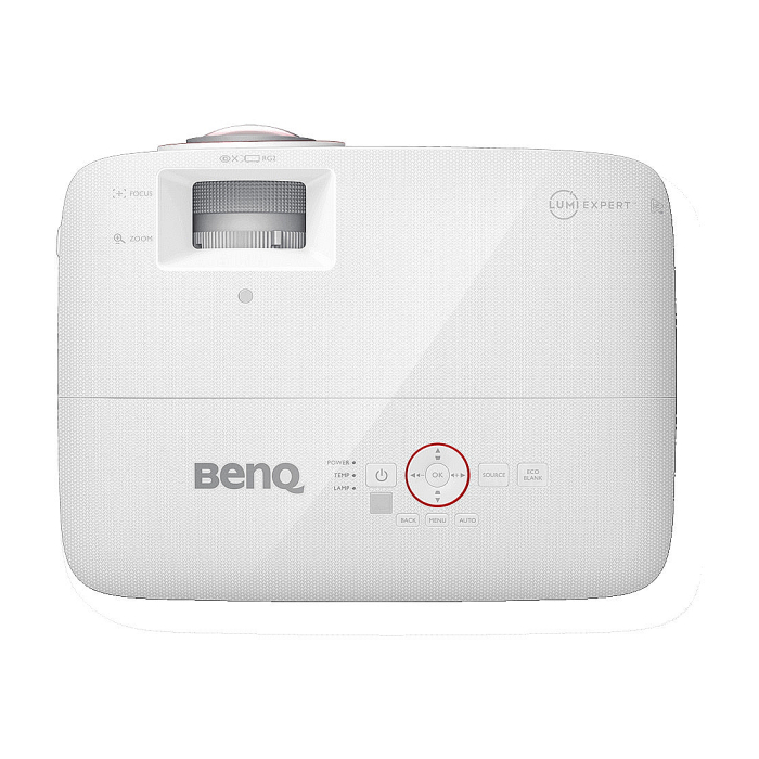 BenQ TH671ST Short Throw, DLP, 1080p, 3000 ANSI Lumens, 10 000:1, VGA, HDMI, USB, Speaker, 3D Ready