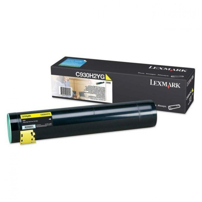 Lexmark C930H2YG C935 Yellow High Yield Toner Cartridge 24K на супер цена