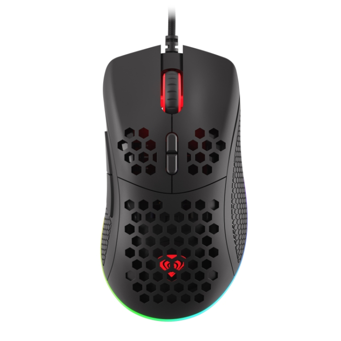 Genesis Light Weight Gaming Mouse Krypton 550 8000 DPI RGB Software Black на супер цена