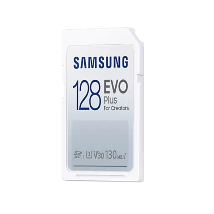 Samsung 128GB SD Card EVO Plus, Class10, Transfer Speed up to 130MB/s (тъмнейл - 2)