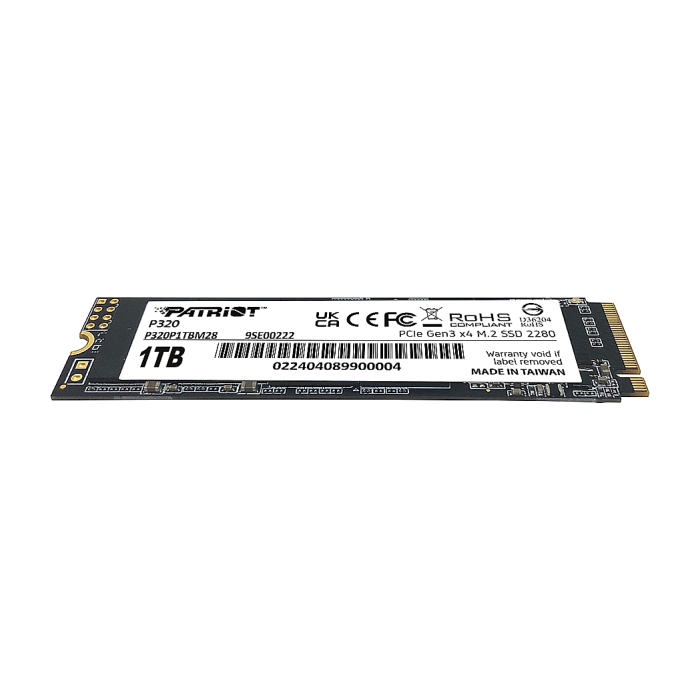 Patriot P320 1TB M.2 2280 PCIE (тъмнейл - 1)