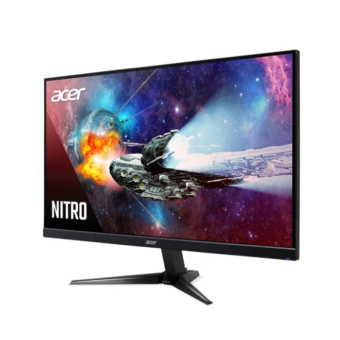 Acer Nitro QG271M3bmiipx, 27" IPS, LED, Anti-Glare, ZeroFrame, FreeSync, 1ms(VRB), 180Hz, 100M:1, 250nits, FHD (1920x1080), Acer Display Widget, 2xHDMI, DP, Audio Out, Speaker 2Wx2, BluelightShield, Tilt, Vesa, Black (тъмнейл - 1)