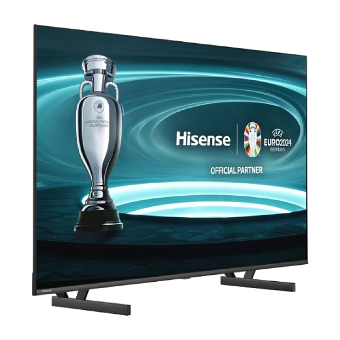 Hisense 55" U6NQ, 4K Ultra HD 3840x2160, ULED, Quantum Dot, 60Hz, IPS, HDR 10+, HLG, Dolby Vision IQ, Dolby Atmos, Smart TV, WiFi 5GHz, WiFi Direct, BT, Anyview Cast, 3xHDMI, 2xUSB, LAN, CI+, DVB-T2/C/S2, Black (тъмнейл - 2)