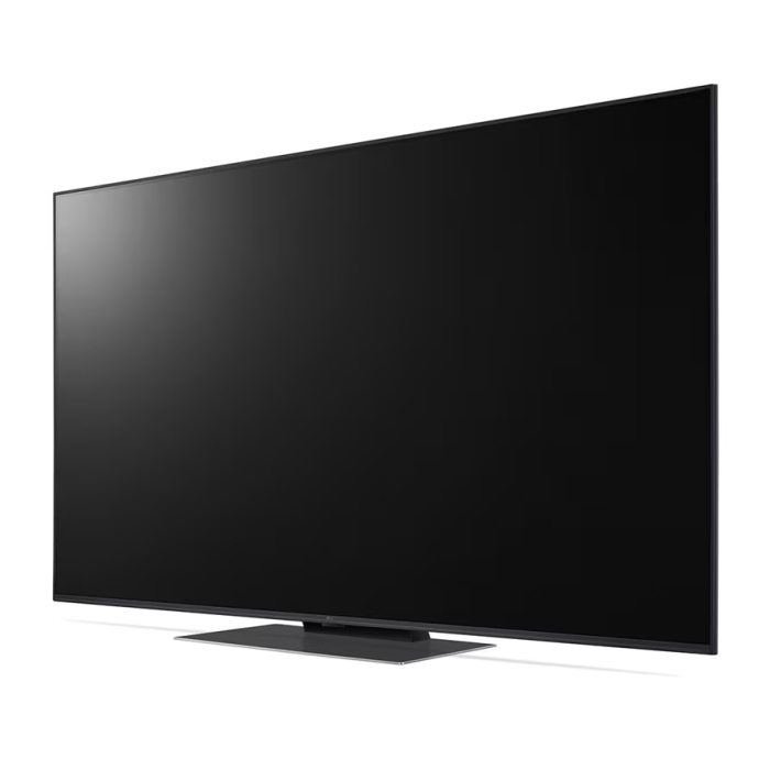 LG 55UR91003LA, 55" 4K UltraHD TV 4K (3840x2160), DVB-T2/C/S2, webOS 23 Smart TV, ThinQ AI, a5 AI Processor 4K Gen6, WiFi, HDR10 pro, HLG, ALLM/HGiG, 4K Upscaling, AI Sound, HDMI eARC, CI, LAN, USB, Bluetooth, Crescent Stand, Black (тъмнейл - 1)