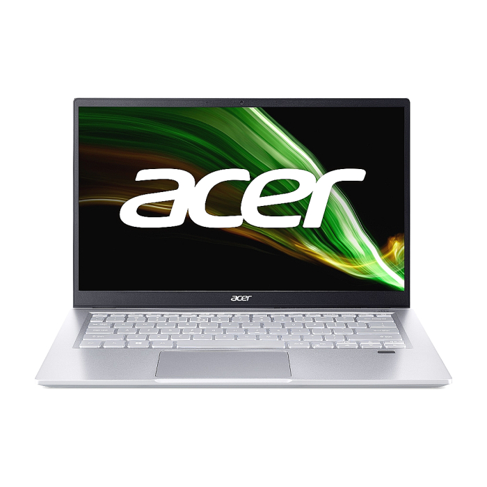 Acer Swift 3, SF314-43-R0W7, AMD Ryzen 7 5700U (1.8GHz up to 4.3GHz, 12MB) 14" IPS FHD ComfyView (1920x1080), 16GB DDR4, 512GB PCIe SSD, AMD Radeon, WiFi 6AX+BT, HD Cam, FPR, Silver, No OS