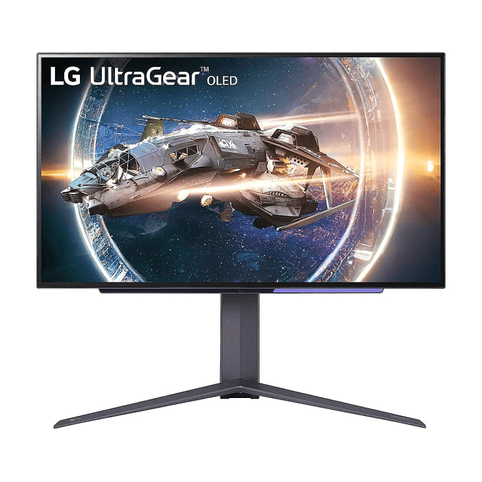 LG 27GS95QE-B, 26.5", UltraGear OLED 0.03ms (GtG), AG, QHD (2560x1440), 240Hz, HDR400, 275 cd/m2, 1 500 000:1, 1000cd/m2, DCI-P3 98.5%, USB3.0 (1up/2down), VRR, AMD Free-sync, NVIDIA G-Sync, HDMI, DP, Height Adjustable, Pivot, Tilt, Swive, Headphon