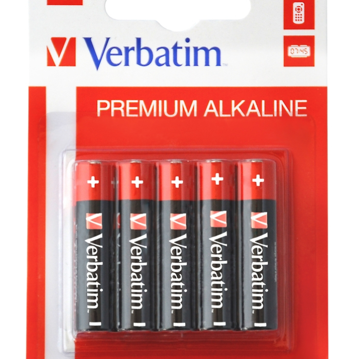 Verbatim ALKALINE BATTERY AAA 10 PACK (HANGCARD)